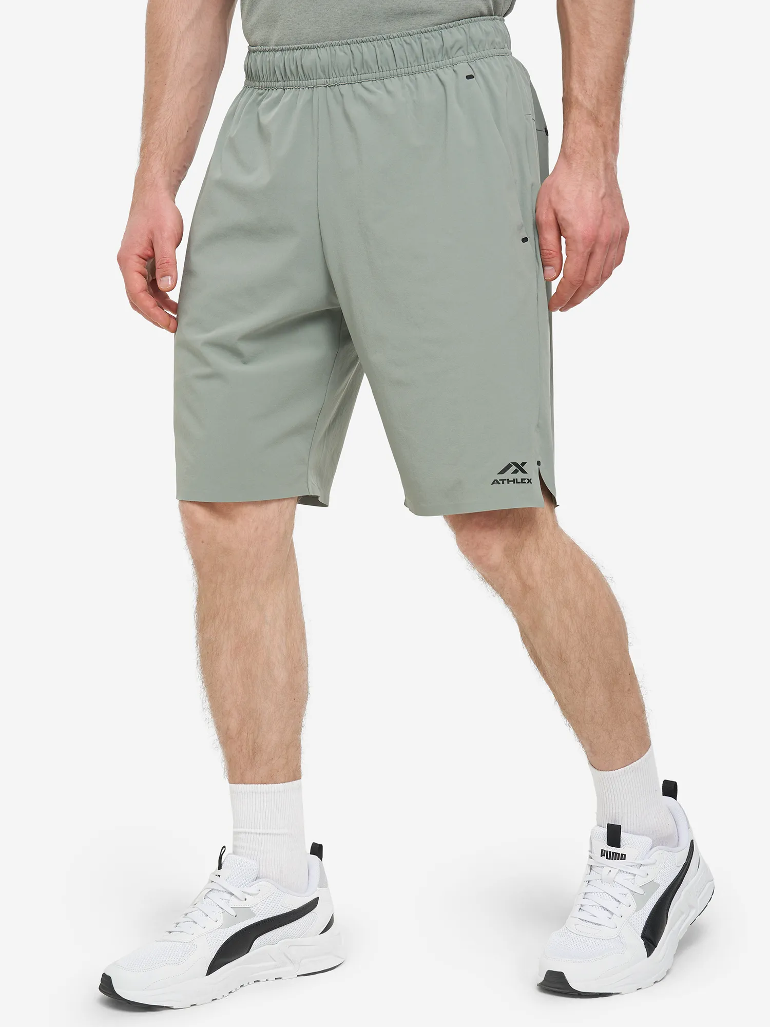 Шорты мужские Athlex Combat 9, серый, арт. 125997a31-91