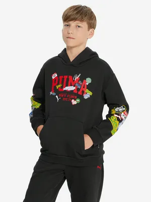 Худи PUMA Basketball Hooperhotline, черный, арт. 26456