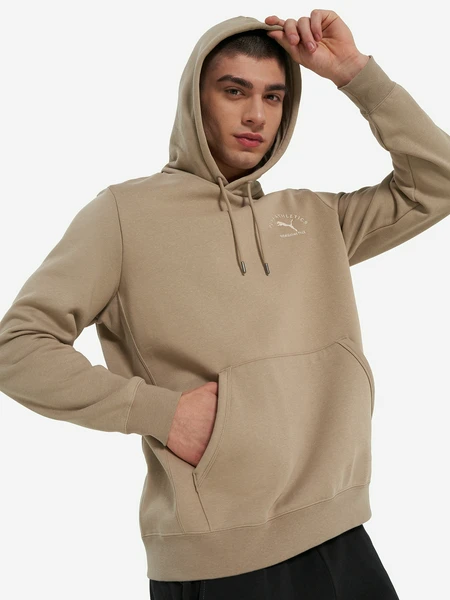 Худи мужское PUMA Class, коричневый, арт. 26467