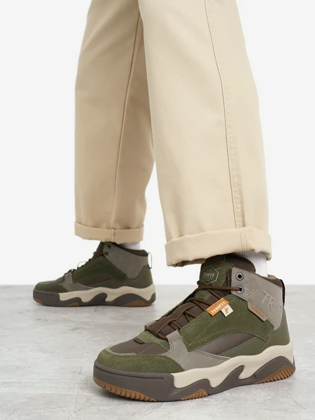 Кеды утепленные Termit Jumble Next Cl, коричневый, арт. 130090trt-fu