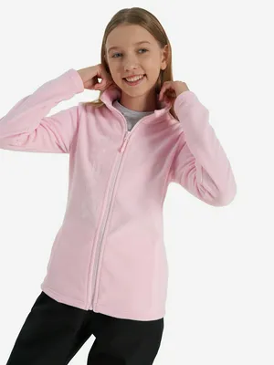 Джемпер флисовый для девочек Volkl, розовый, арт. 132042VLKL-X0