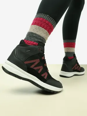 Ботинки утепленные женские Geox D Braies B Abx A, черный, арт. D36BEA011EKG14-C9999