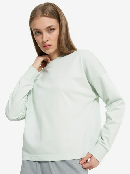 Свитшот женский Kappa, зеленый, арт. 26512