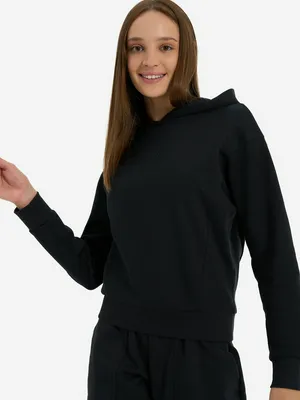 Худи женское Kappa, черный, арт. 130304