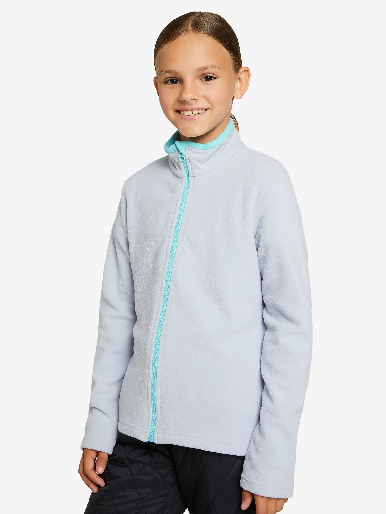 Джемпер флисовый для девочек Outventure, серый, арт. 26526