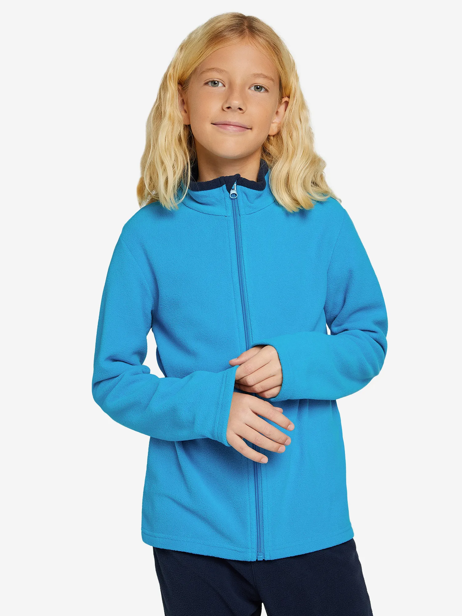 Джемпер флисовый для мальчиков Outventure, голубой, арт. 126609out-z2