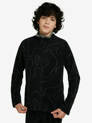 Джемпер флисовый для мальчиков Outventure, черный, арт. 26530