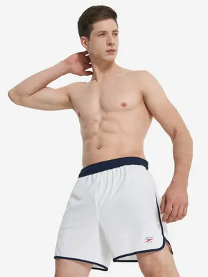Шорты плавательные Speedo Logo Volley, белый, арт. 26539