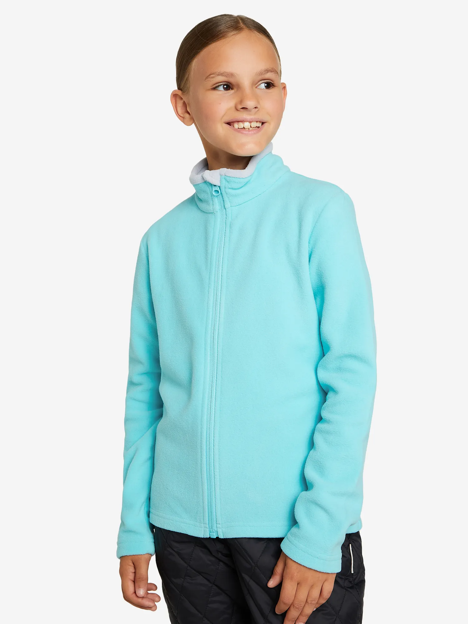 Джемпер флисовый для девочек Outventure, голубой, арт. 26546