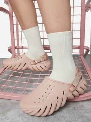 Сабо Crocs Echo, розовый, арт. 207937C1G-6TY