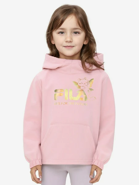 Худи для девочек FILA, розовый, арт. 26582