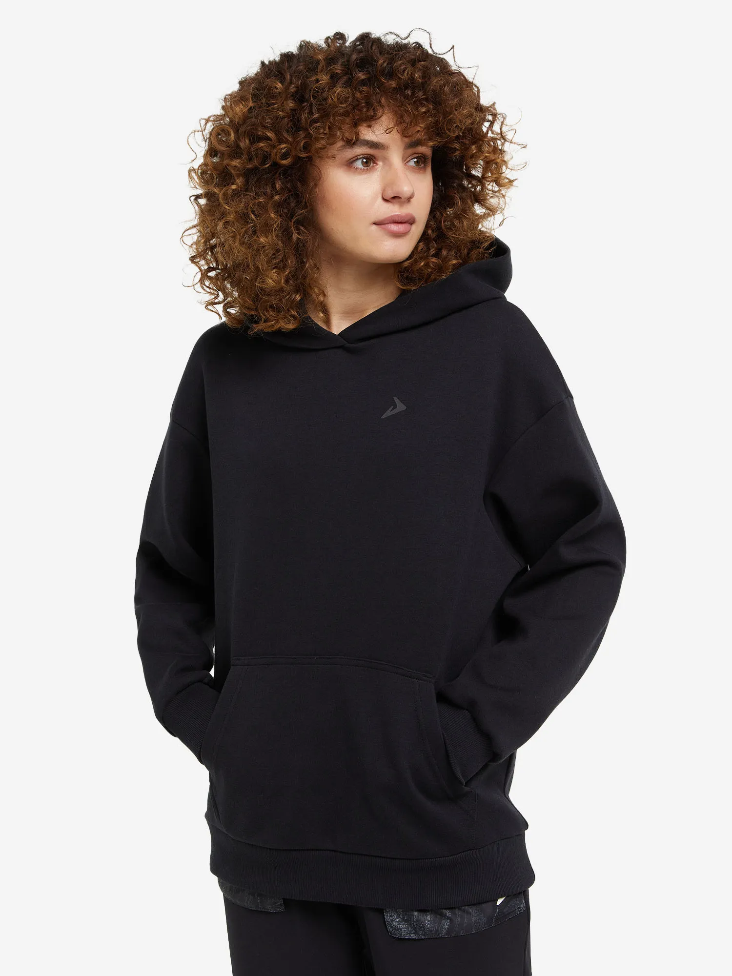 Худи женское оверсайз Demix, черный, арт. 125179dmx-99