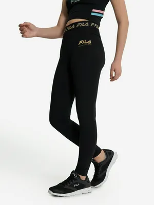 Легинсы для девочек FILA, черный, арт. 137650FLA-99