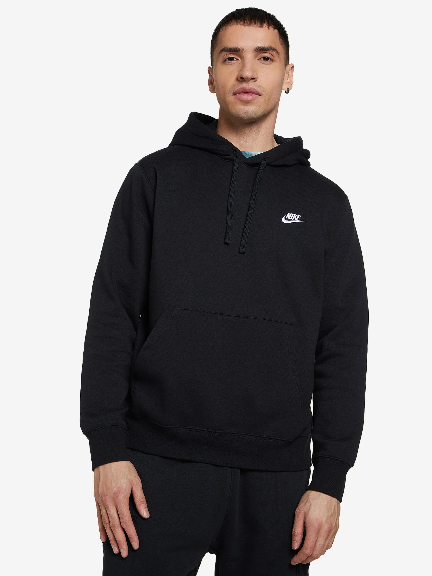 Худи Nike Sportswear Club Fleece, черный, арт. bv2654n06-010