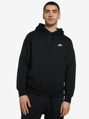 Худи Nike Sportswear Club Fleece, черный, арт. BV2654N06-010