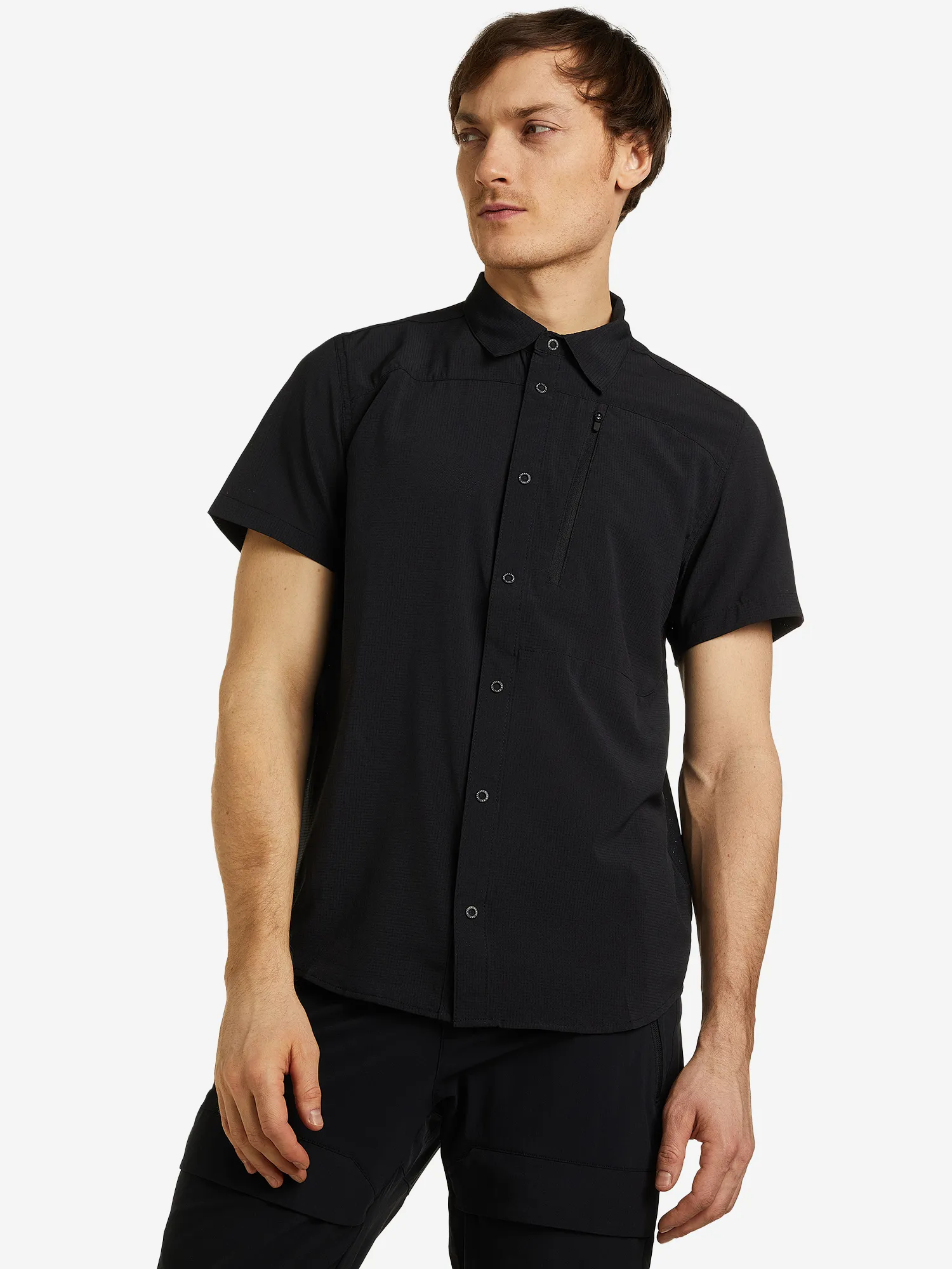 Рубашка с коротким рукавом Northland, черный, арт. 121003n16-99