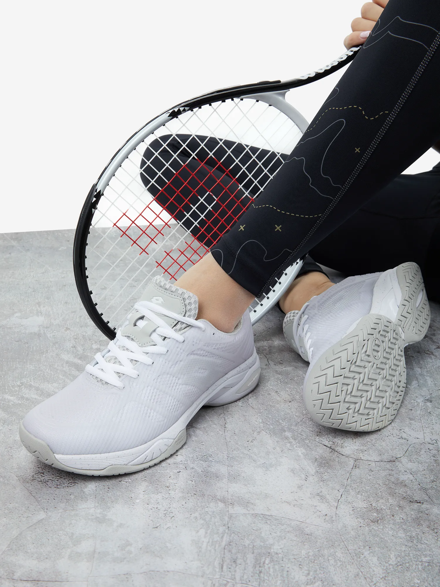 Кроссовки Lotto Mirage 300 III SPD для тенниса, белый, арт. 218997l0w-1i2