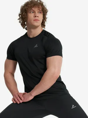 Футболка мужская Demix Baseline Running, черный, арт. 130171DMX-99