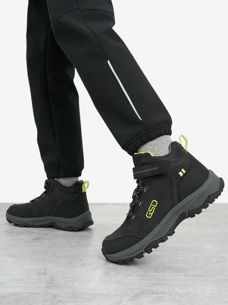 Ботинки для мальчиков GSD, черный, арт. 143412g17-99