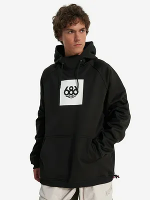 Мужское худи 686, черный, арт. M4WNCS115600-BLK