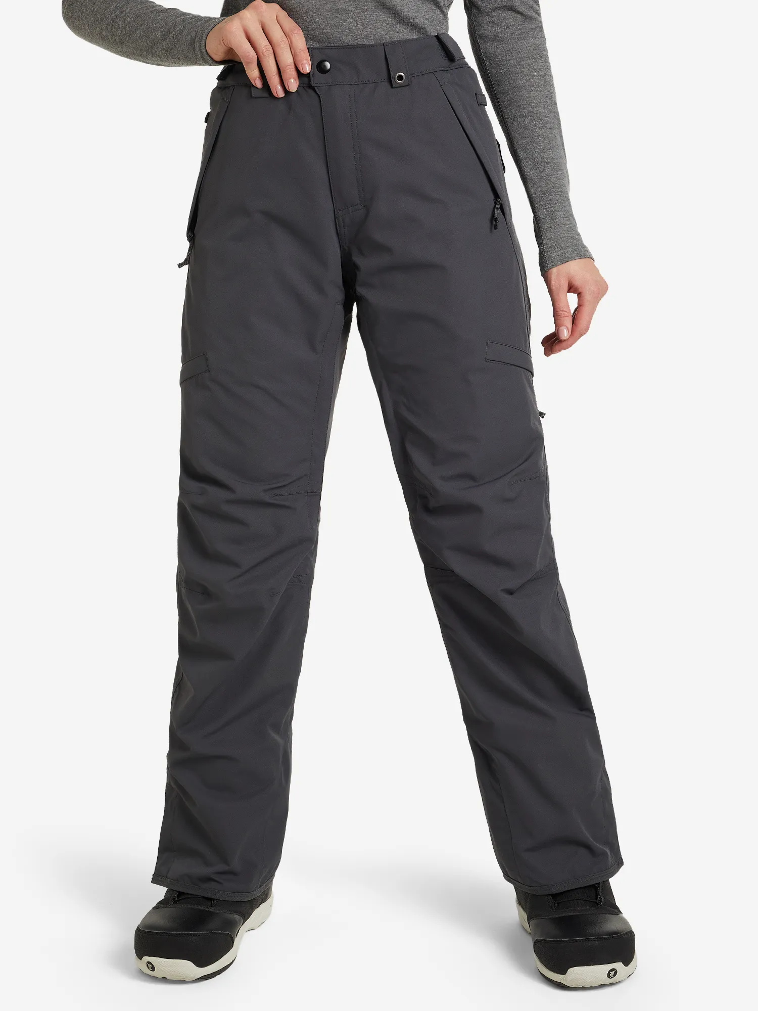 Брюки утепленные женские 686 Smarty 3-In-1 Cargo, серый, арт. m2w405600-cha
