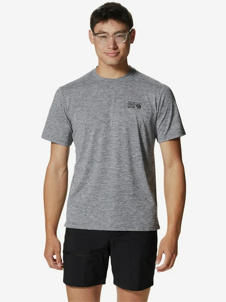 Футболка Mountain Hardwear Sunblocker Short Sleeve, серый, арт. 26750