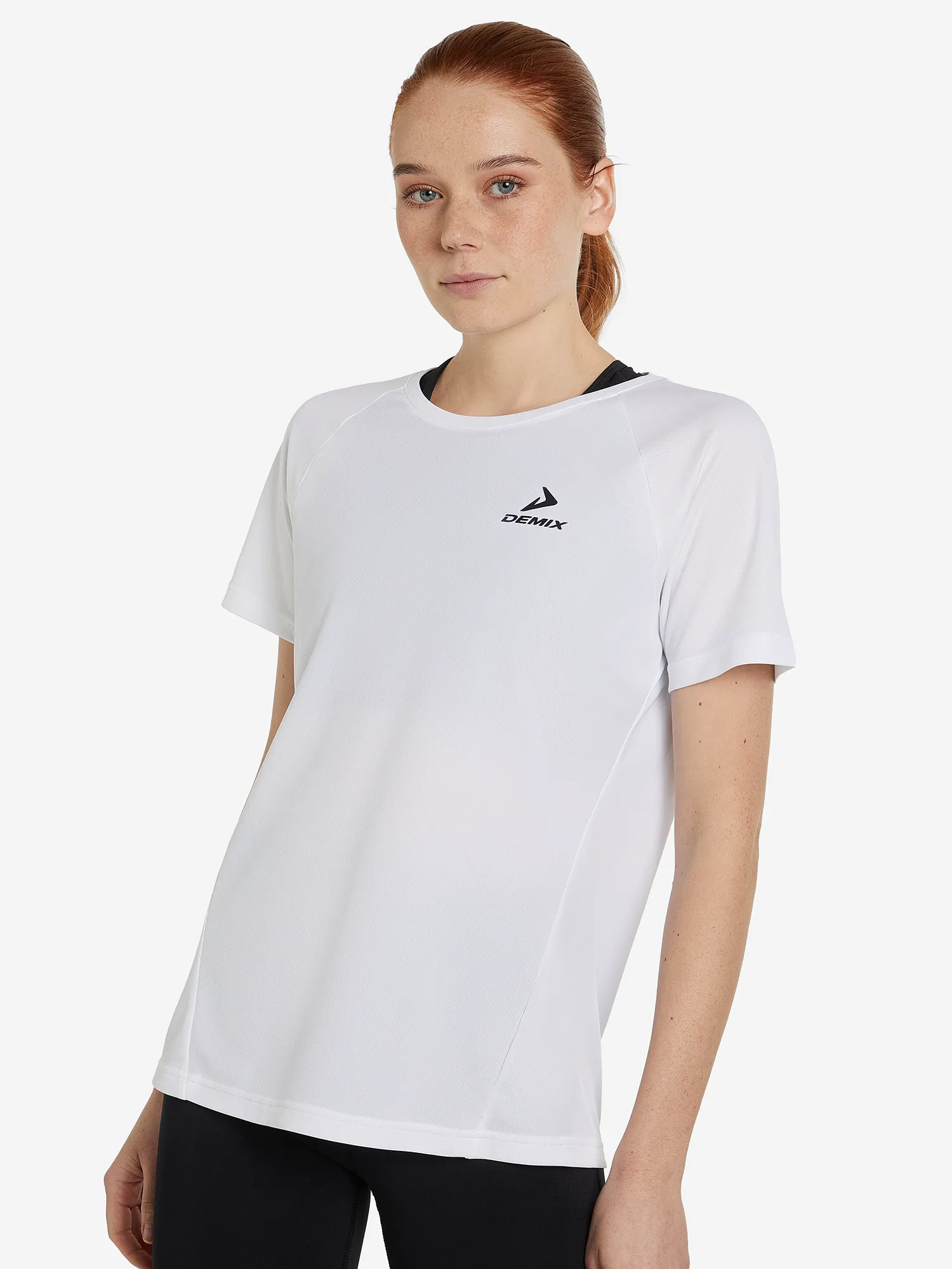 Футболка женская Demix, белый, арт. 122260dmx-00