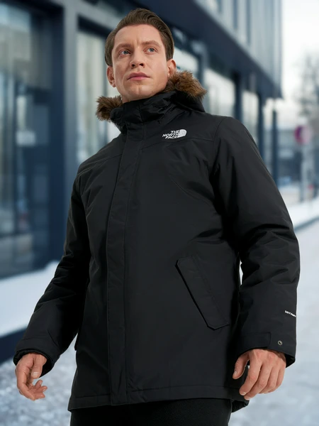 Куртка утепленная мужская The North Face Zaneck, черный, арт. nf0a4m8hkx71t1k-.