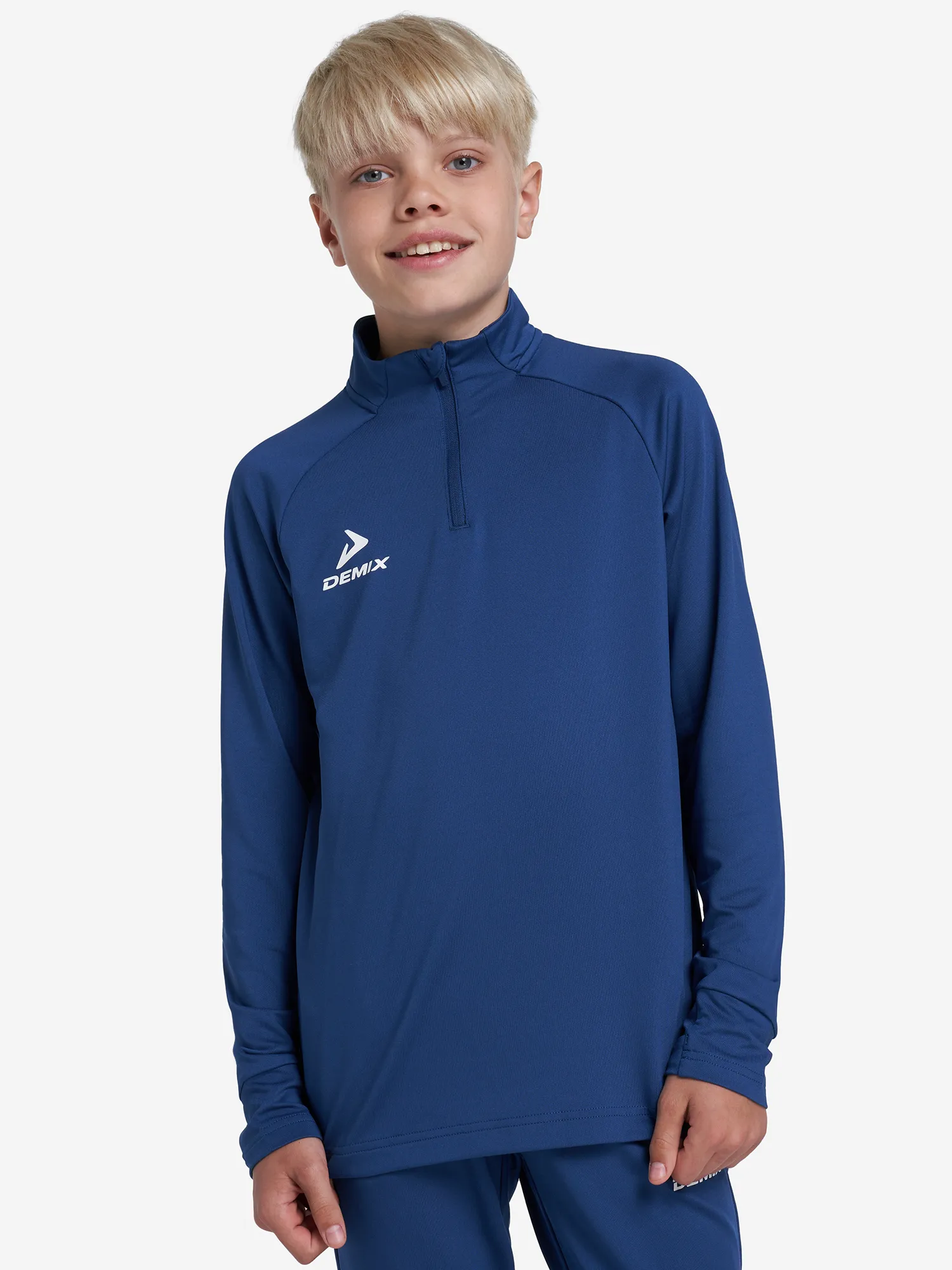 Джемпер футбольный Demix Playmaker, синий, арт. 120363dmx-z3