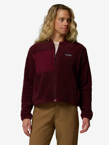 Флисовый джемпер Columbia Stellar Path Full Zip, красный, арт. 2136261clb-624