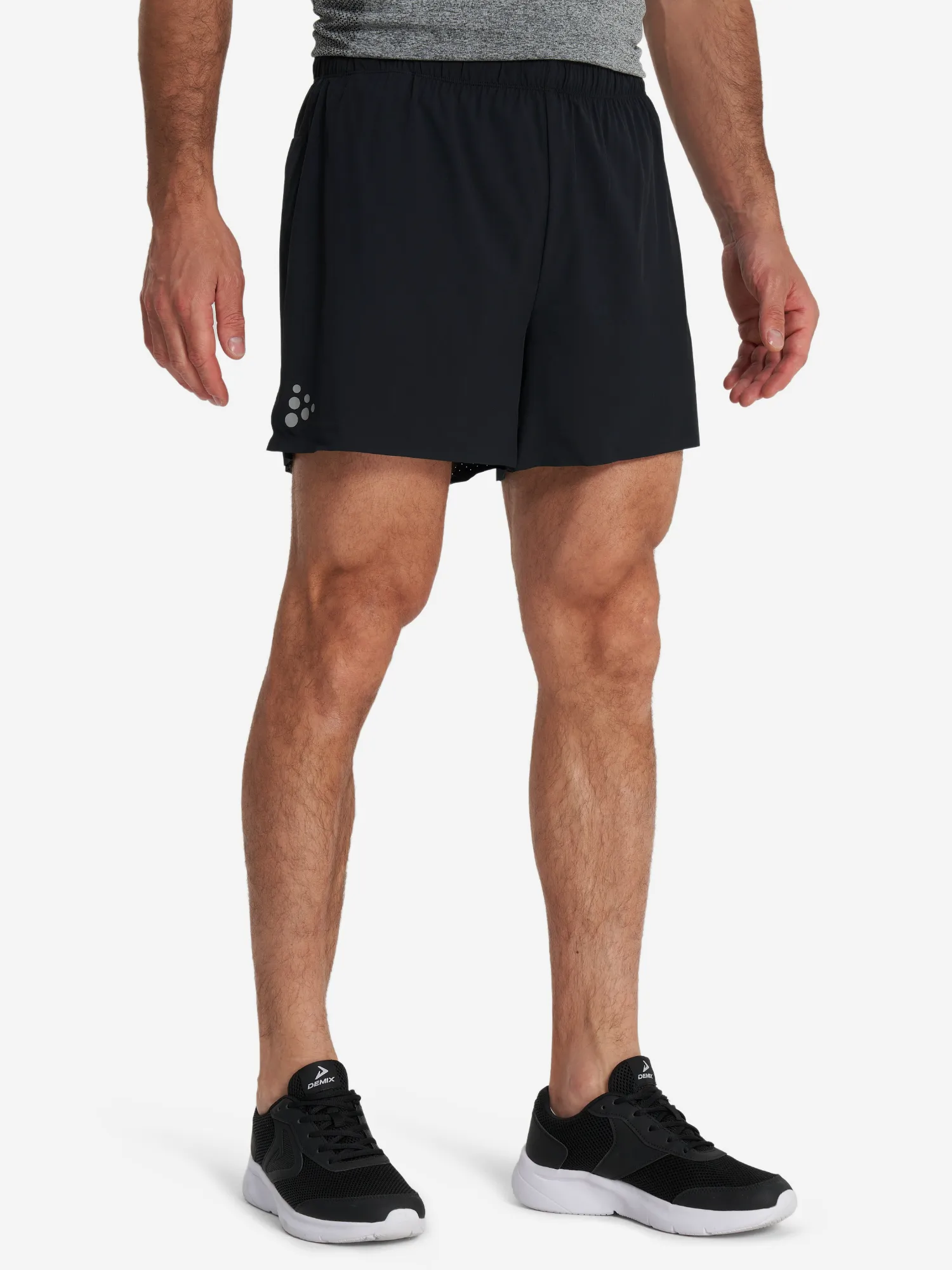 Шорты Craft Pro Hypervent 2In2, черный, арт. 1914587c1k-999000