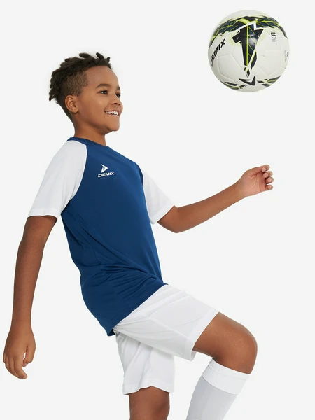 Футболка для мальчиков Demix Playmaker, синий, арт. 26815
