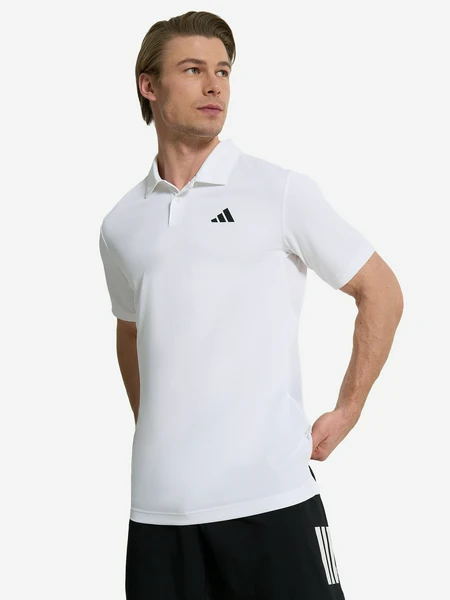 Поло adidas Club, белый, арт. jd8636a01-.