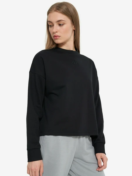 Свитшот Kappa, черный, арт. 26835