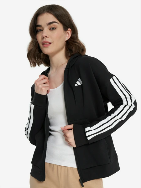 Толстовка женская Adidas 3S, черный, арт. je1283a01-.