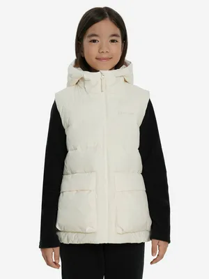 Жилет утепленный для девочек Outventure, бежевый, арт. 129507OUT-01