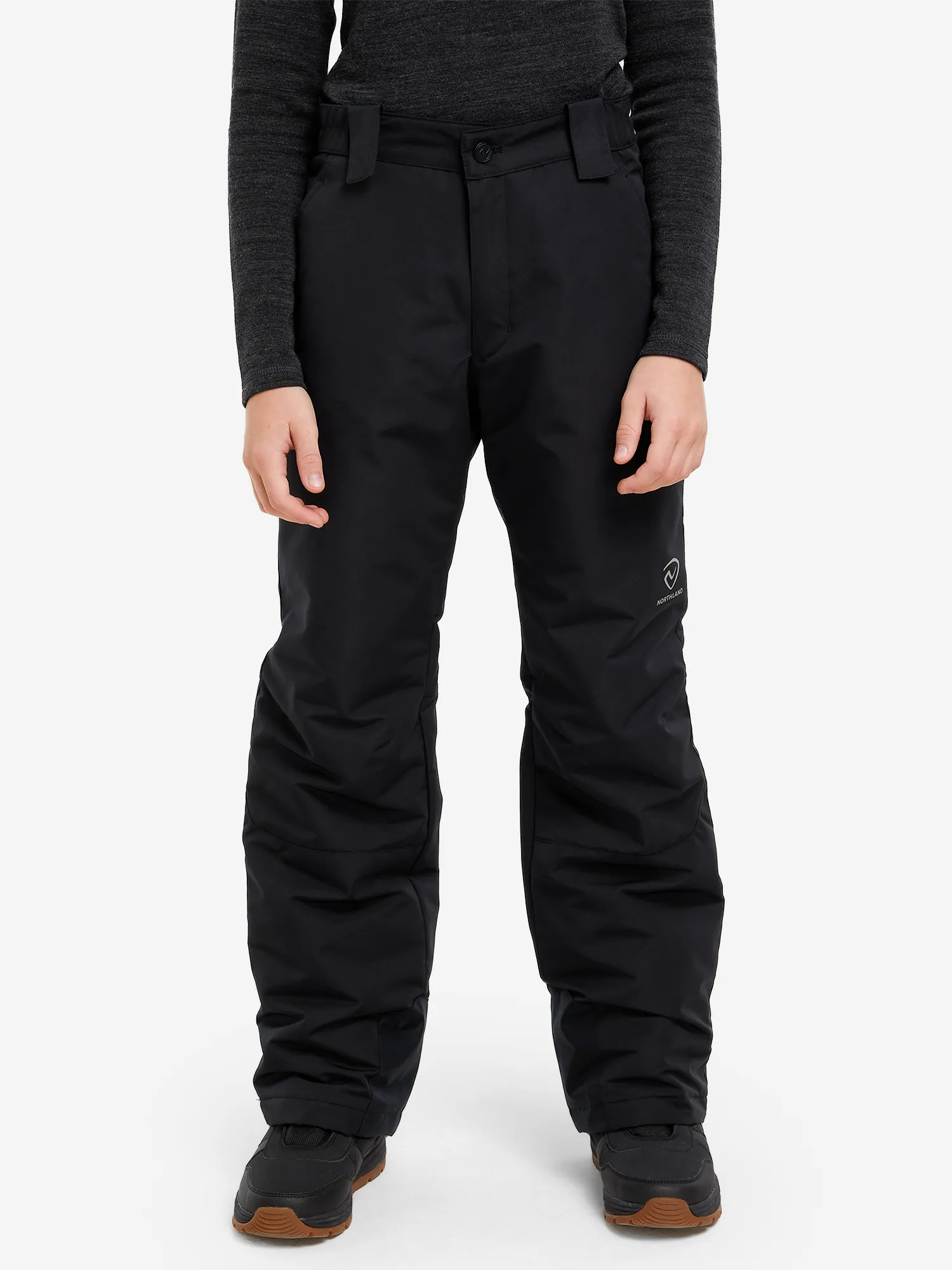 Брюки утепленные для мальчиков Northland, черный, арт. 124431n16-99