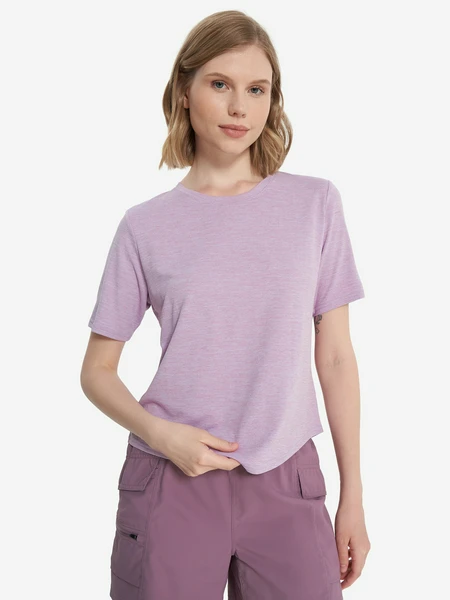 Футболка Mountain Hardwear Sunblocker Short Sleeve, фиолетовый, арт. 2067781mhw-567