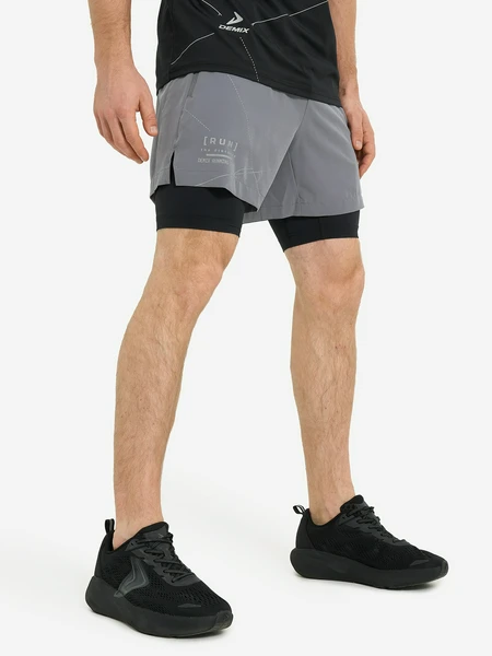 Шорты мужские Demix, серый, арт. 132853dmx-ab