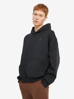 Худи мужское оверсайз Demix, черный, арт. 128526DMX-99