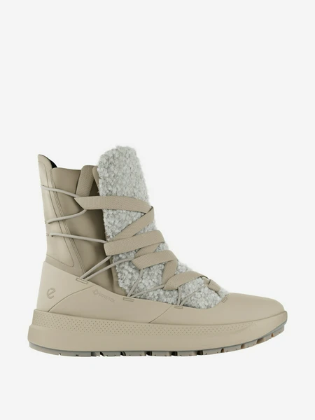 Ботинки утепленные женские Ecco Solice GTX, бежевый, арт. 420163e1a-60997