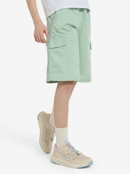 Шорты для девочек Outventure, зеленый, арт. 134775out-70