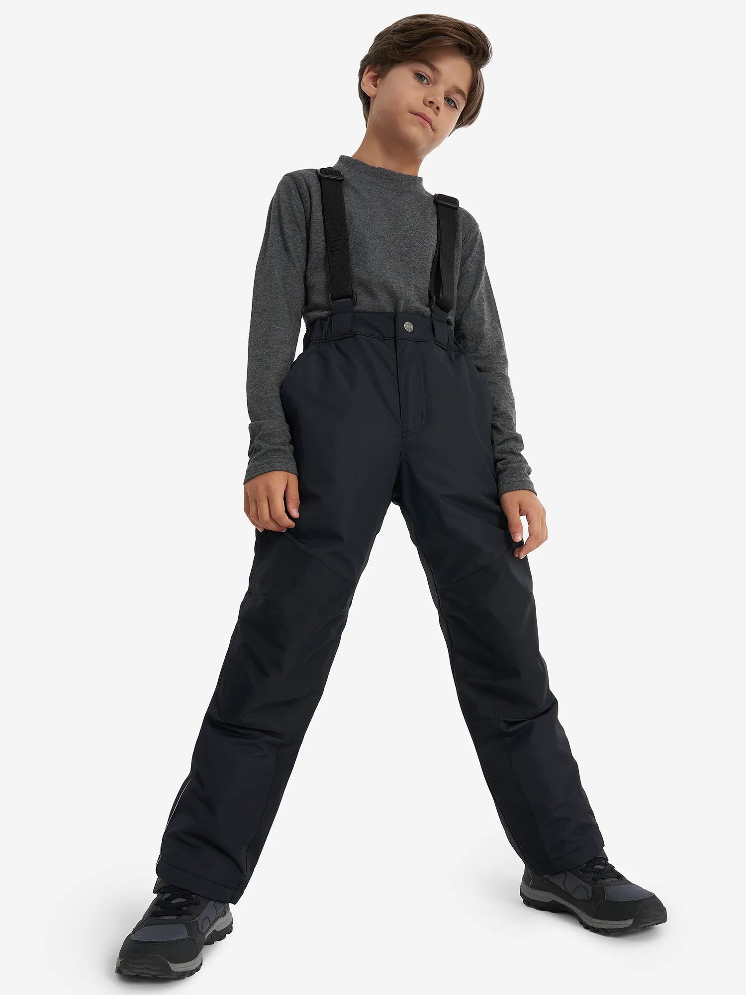 Брюки утепленные для мальчиков Outventure, черный, арт. 131006out-99