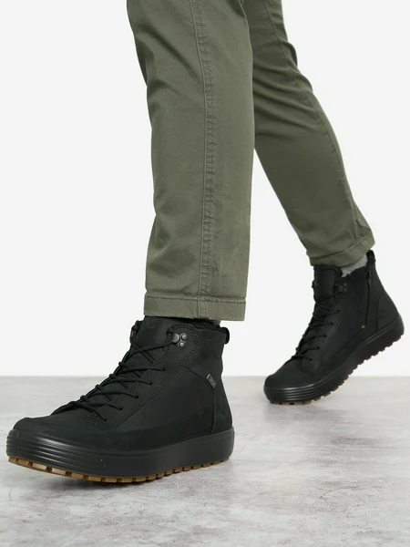 Ботинки утепленные Ecco Soft 7 Tred M GTX, черный, арт. 450444e1a-51052