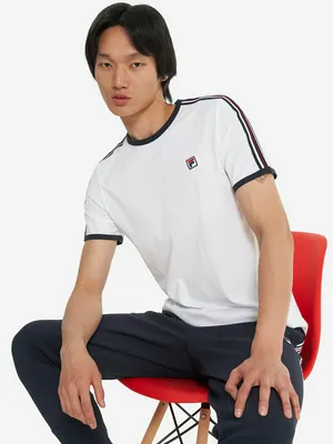 Мужская футболка FILA, белый, арт. 129336FLA-00