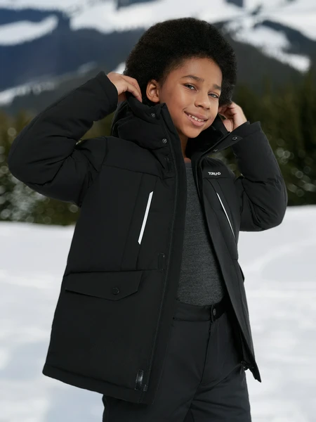 Пуховик, черный, арт. qaddam95220t3j-g01x