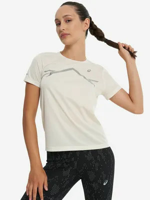 Футболка женская ASICS Lite-Show, бежевый, арт. 2012C938ASC-200