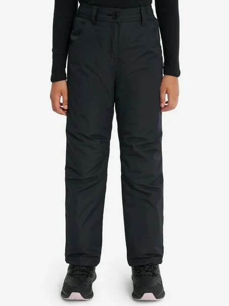 Брюки утепленные для девочек Outventure, черный, арт. 132076out-99