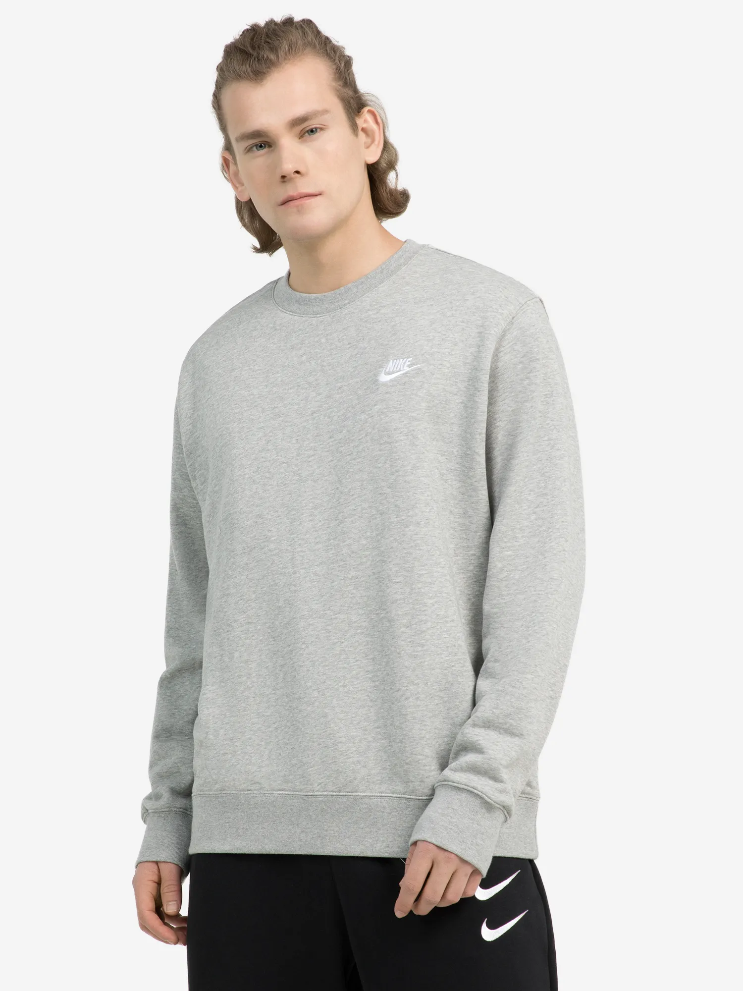 Свитшот Nike Sportswear Club, серый, арт. 27086