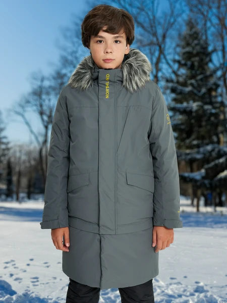 Пальто утепленное Northland, серый, арт. 130834n16-93